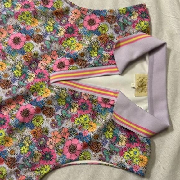 SSYS BLUE BLUM SCUBA COLLARED SLEEVELESS ACTIVE DRESS SIZE L - Picture 10 of 14